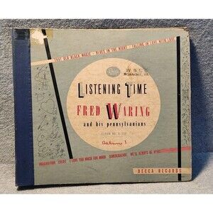 Fred Waring & Pennsylvanians Listening Time LP Decca DLP8005